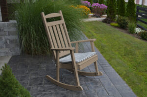 Weathered Wood Classic Porch Rocker
