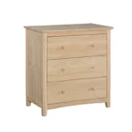 Lancaster 3 Drawer Chest - Unfinished