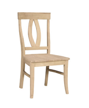 Verona Hardwood Chair- Unfinished