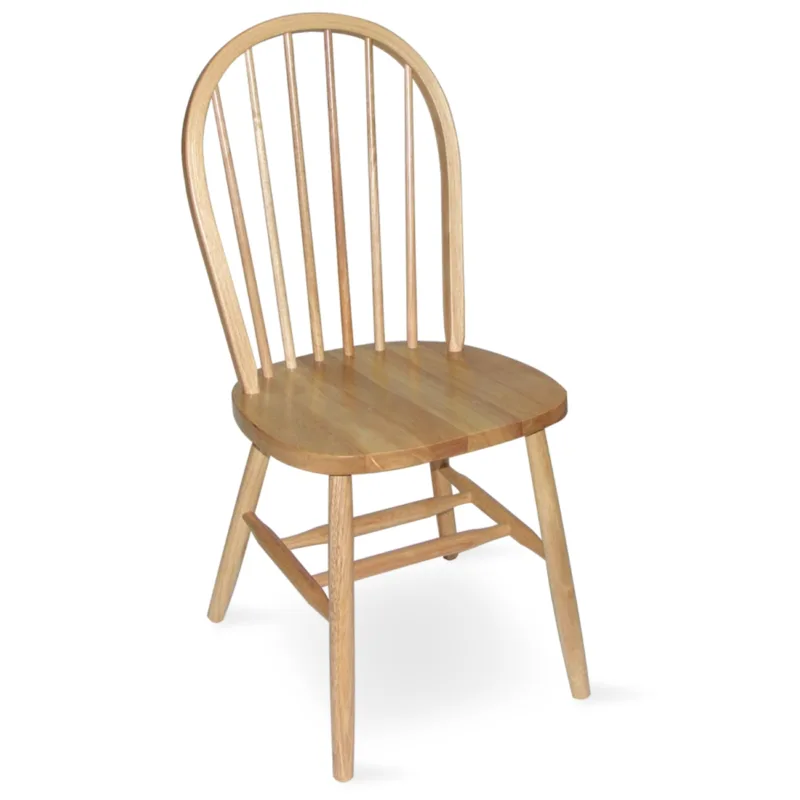 37" Spindleback Chair- Natural Finish