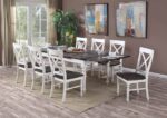 Refectory Table In a dining room surrounded by chairs