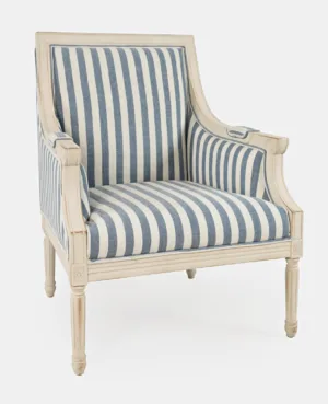 The Blue Stripe McKenna Accent Chair