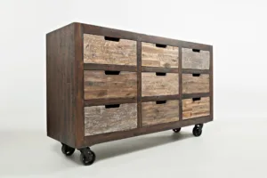 The Painted Canyon 9 Drawer Accent Chest