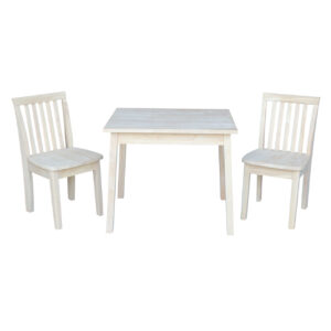 Mission Juvenile Table and Chairs (Set of 3)