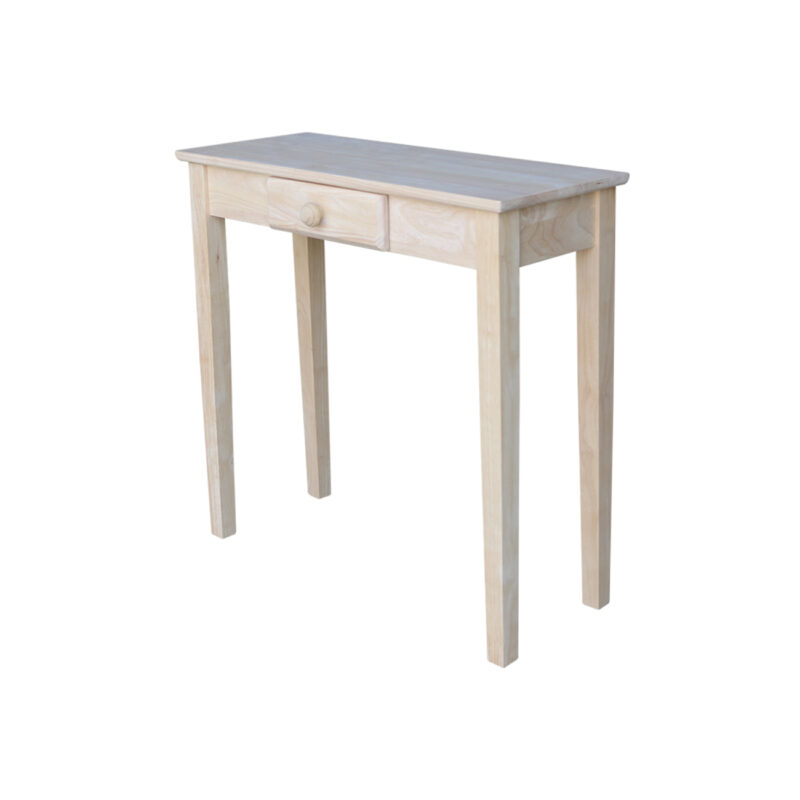 Rectangular Hall Table with Drawer