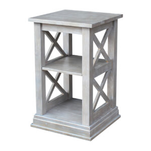 Hampton Accent Table - Weathered Gray