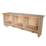 Wall Shelf Unit with Storage