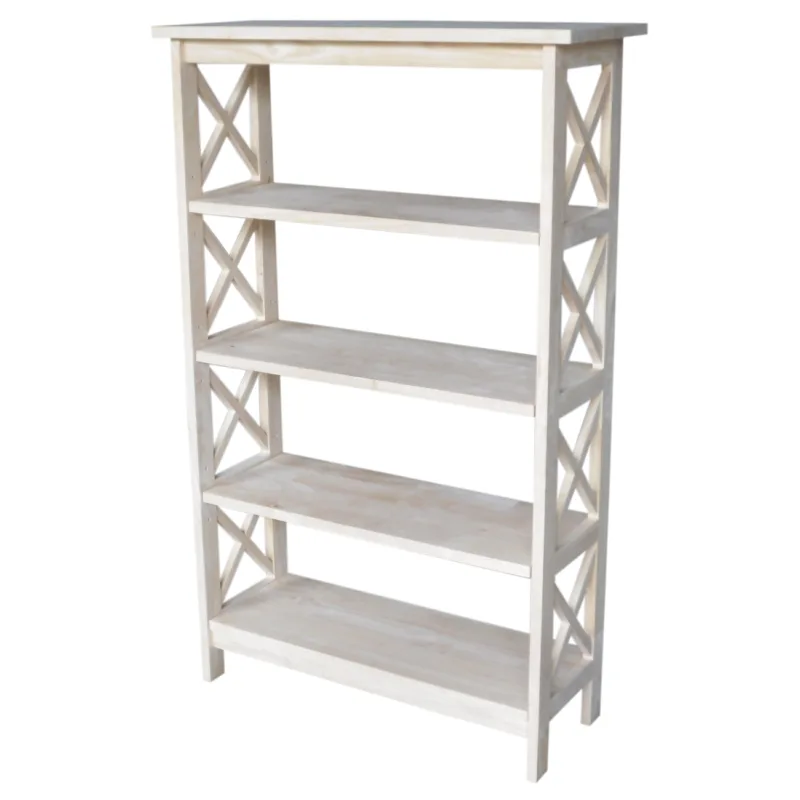 4 Tier X-Sided Shelf Unit