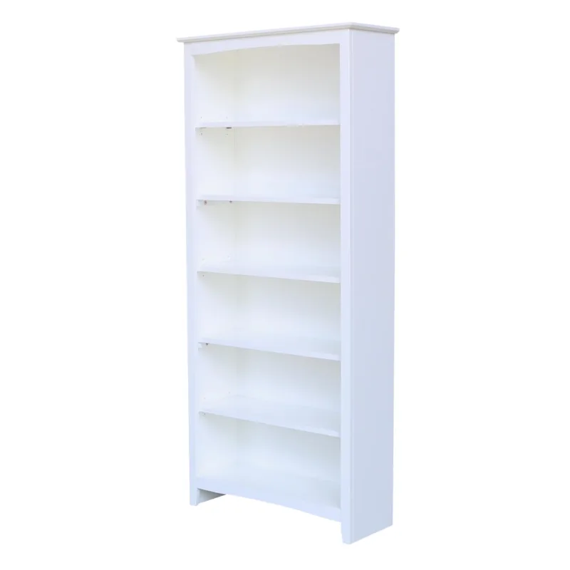 Shaker Bookcase-72"- White