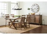Farmhouse Chic Server in a dining room