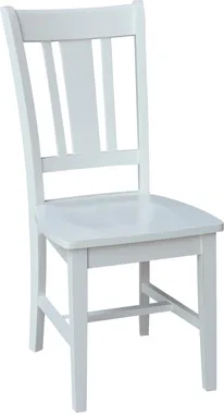 Beach white finished chair