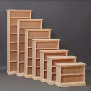 Pine Bookcase w/ adjustable shelves